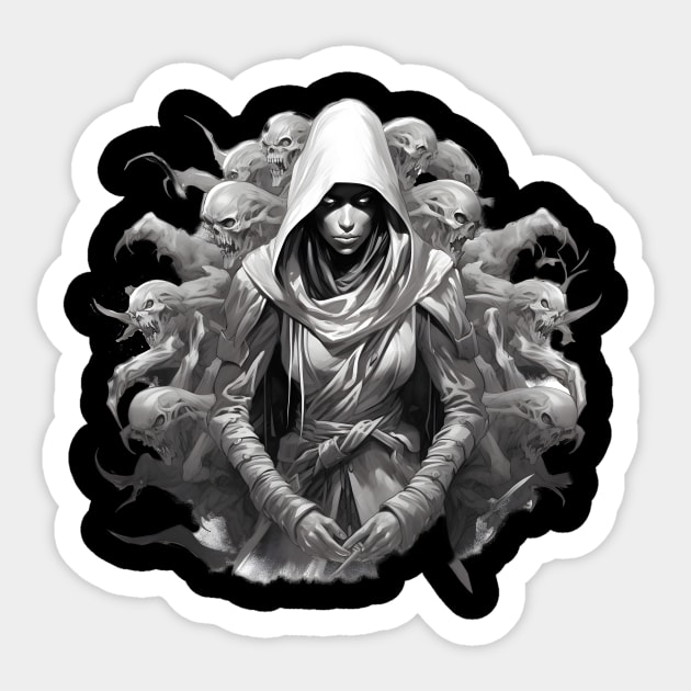 Fantasy Elf Character Sticker by BarnesPrintHub